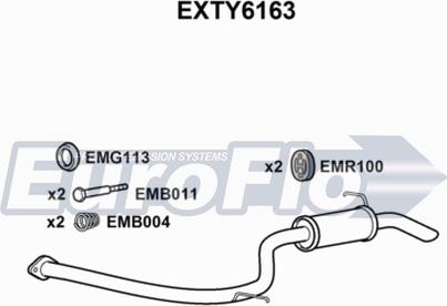 EuroFlo EXTY6163 - Крайно гърне vvparts.bg