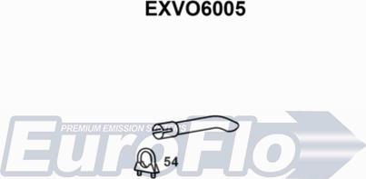 EuroFlo EXVO6005 - Накрайник за тръбата на аспуха vvparts.bg