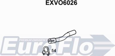 EuroFlo EXVO6026 - Накрайник за тръбата на аспуха vvparts.bg