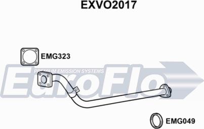 EuroFlo EXVO2017 - Изпускателна тръба vvparts.bg