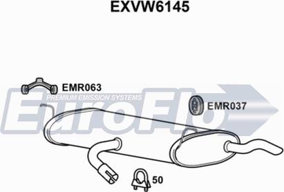 EuroFlo EXVW6145 - Крайно гърне vvparts.bg