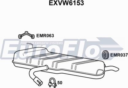 EuroFlo EXVW6153 - Крайно гърне vvparts.bg