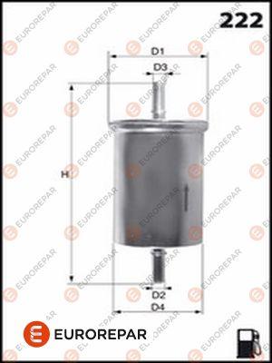 EUROREPAR 1643631580 - Горивен филтър vvparts.bg