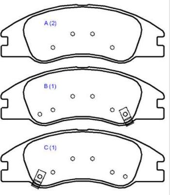 Swag 91222361 - Комплект спирачно феродо, дискови спирачки vvparts.bg