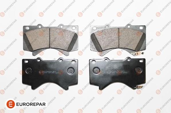 EUROREPAR 1667814680 - Комплект спирачно феродо, дискови спирачки vvparts.bg