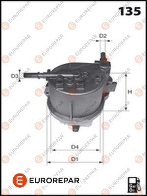 EUROREPAR E148123 - Горивен филтър vvparts.bg