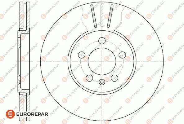 MGA 105D824 - Спирачен диск vvparts.bg