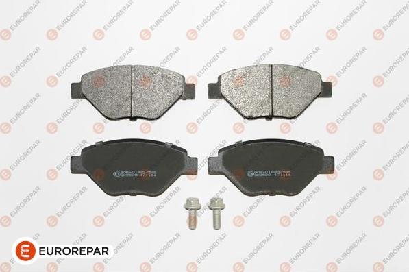 EUROREPAR 1617269980 - Комплект спирачно феродо, дискови спирачки vvparts.bg