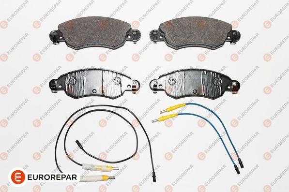 EUROREPAR 1617276080 - Комплект спирачно феродо, дискови спирачки vvparts.bg