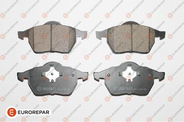 EUROREPAR 1617270780 - Комплект спирачно феродо, дискови спирачки vvparts.bg