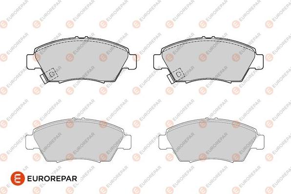 EUROREPAR 1686265280 - Комплект спирачно феродо, дискови спирачки vvparts.bg