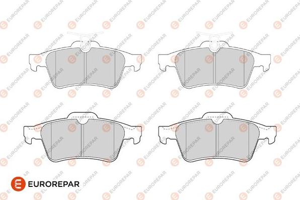 EUROREPAR 1686268580 - Комплект спирачно феродо, дискови спирачки vvparts.bg