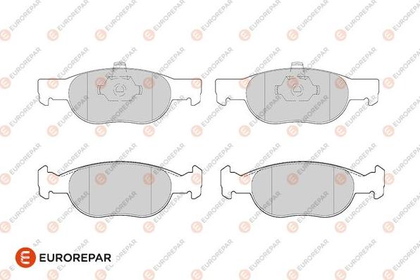 EUROREPAR 1686268780 - Комплект спирачно феродо, дискови спирачки vvparts.bg