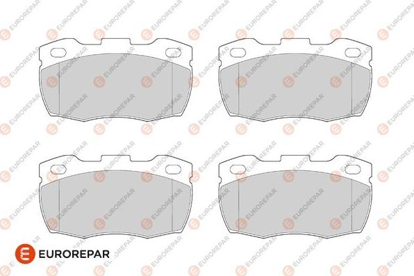 EUROREPAR 1686279480 - Комплект спирачно феродо, дискови спирачки vvparts.bg