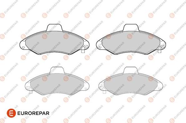 EUROREPAR 1686275880 - Комплект спирачно феродо, дискови спирачки vvparts.bg