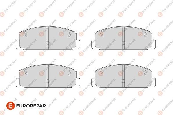 EUROREPAR 1686271680 - Комплект спирачно феродо, дискови спирачки vvparts.bg