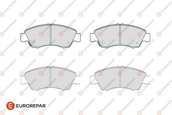 EUROREPAR 1686271880 - Комплект спирачно феродо, дискови спирачки vvparts.bg