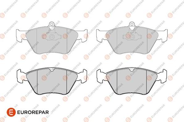 EUROREPAR 1686278380 - Комплект спирачно феродо, дискови спирачки vvparts.bg