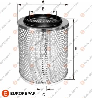 EUROREPAR 1680340380 - Въздушен филтър vvparts.bg