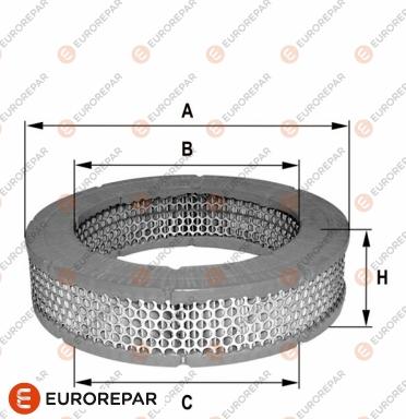 EUROREPAR 1680347880 - Въздушен филтър vvparts.bg