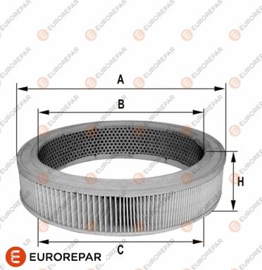 EUROREPAR 1680347780 - Въздушен филтър vvparts.bg