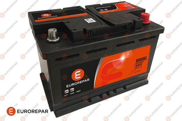 EUROREPAR 1680354580 - Стартов акумулатор vvparts.bg