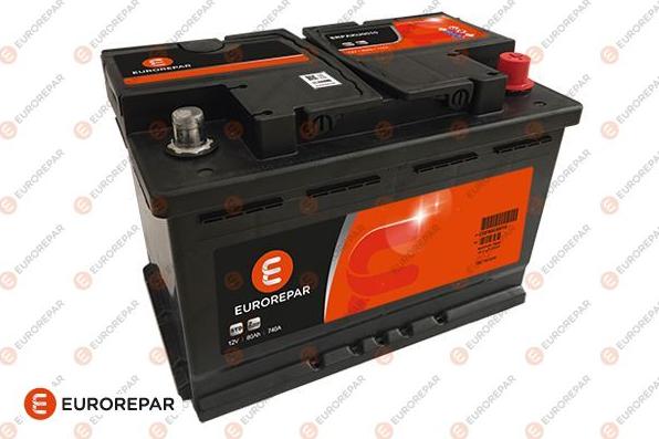 EUROREPAR 1680355080 - Стартов акумулатор vvparts.bg