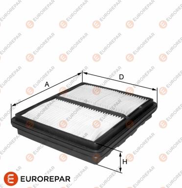 EUROREPAR 1680337080 - Въздушен филтър vvparts.bg