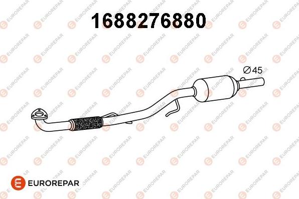 EUROREPAR 1688276880 - Катализатор vvparts.bg