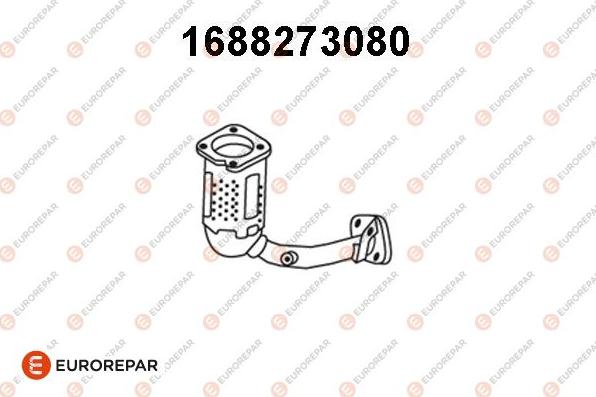 EUROREPAR 1688273080 - Катализатор vvparts.bg