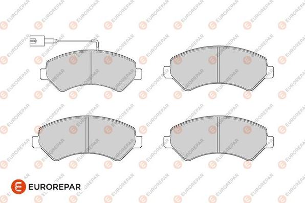 EUROREPAR 1682309280 - Комплект спирачно феродо, дискови спирачки vvparts.bg