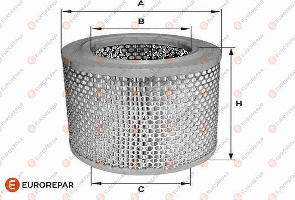 EUROREPAR 1682266880 - Въздушен филтър vvparts.bg