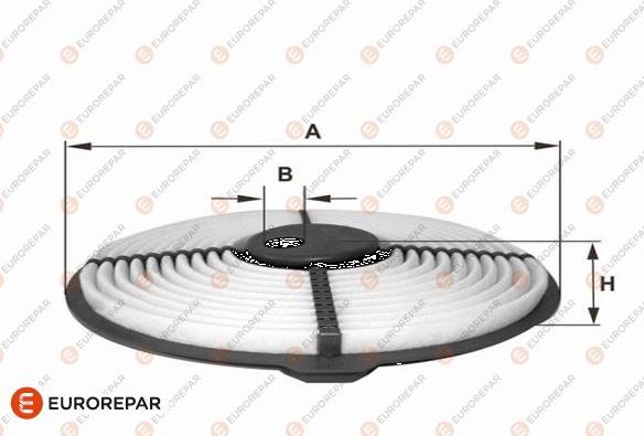 EUROREPAR 1682260680 - Въздушен филтър vvparts.bg