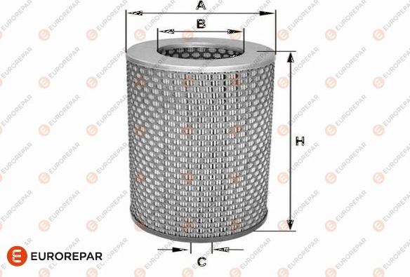 EUROREPAR 1682261680 - Въздушен филтър vvparts.bg