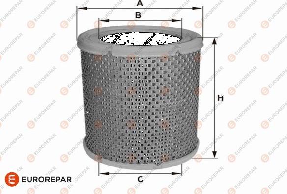 EUROREPAR 1682263480 - Въздушен филтър vvparts.bg