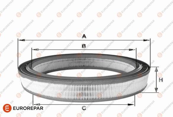 EUROREPAR 1682267080 - Въздушен филтър vvparts.bg