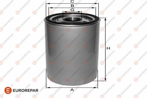 EUROREPAR 1682280380 - Маслен филтър vvparts.bg