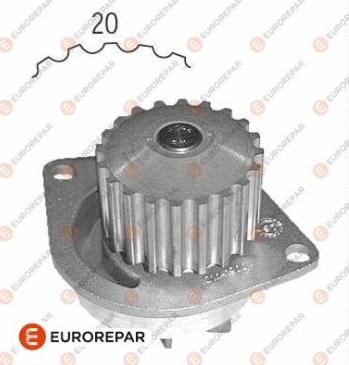 EUROREPAR 1637172180 - Водна помпа vvparts.bg