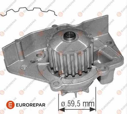 EUROREPAR 1637172280 - Водна помпа vvparts.bg