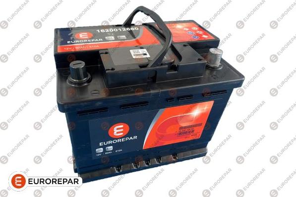 EUROREPAR 1620012680 - Стартов акумулатор vvparts.bg