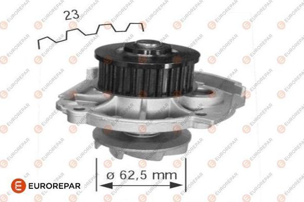 EUROREPAR 1623099580 - Водна помпа vvparts.bg