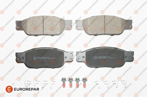 EUROREPAR 1623059080 - Комплект спирачно феродо, дискови спирачки vvparts.bg