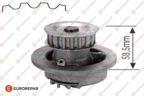 EUROREPAR 1623101380 - Водна помпа vvparts.bg