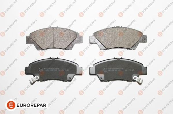 EUROREPAR 1675991580 - Комплект спирачно феродо, дискови спирачки vvparts.bg