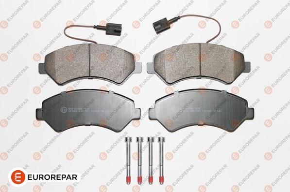 EUROREPAR 1675989780 - Комплект спирачно феродо, дискови спирачки vvparts.bg