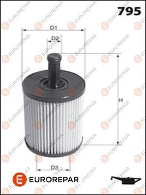 EUROREPAR E149133 - Маслен филтър vvparts.bg