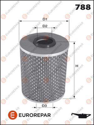 EUROREPAR E149211 - Маслен филтър vvparts.bg