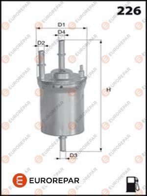 EUROREPAR E145097 - Горивен филтър vvparts.bg