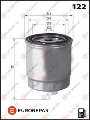 EUROREPAR E148100 - Горивен филтър vvparts.bg