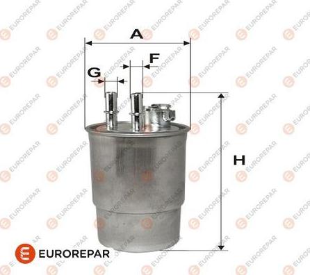 EUROREPAR E148172 - Горивен филтър vvparts.bg